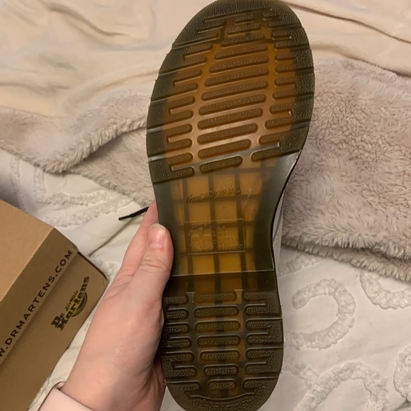 White Dr. Martens Boots - Picture 4 of 7